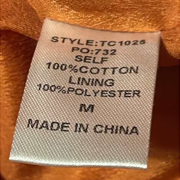 🌹NWT:GIGIO PUMPKIN PEASENT BUTTON DOWN ROMPER - Picture 10 of 10